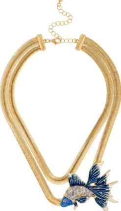 Bijou Brigitte Layering-Ketten|Statement-Ketten>Layering Kette - Ocean Sparkle gold