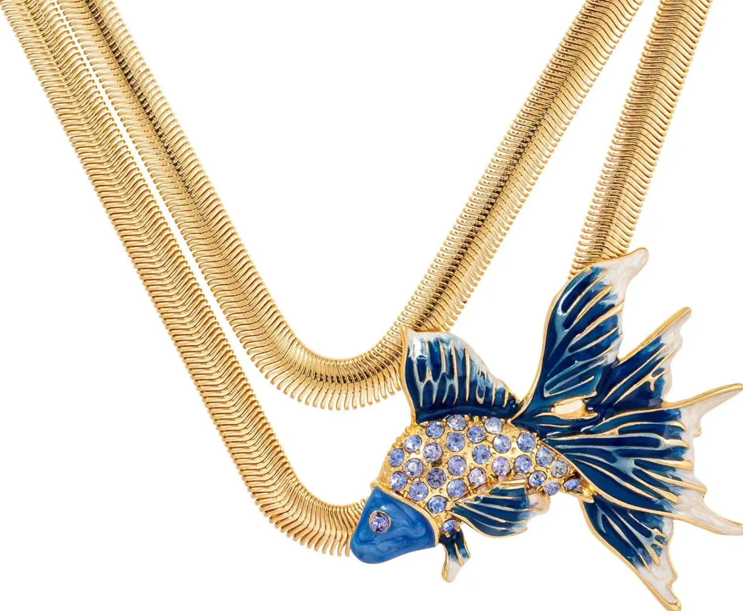 Bijou Brigitte Layering-Ketten|Statement-Ketten>Layering Kette - Ocean Sparkle gold