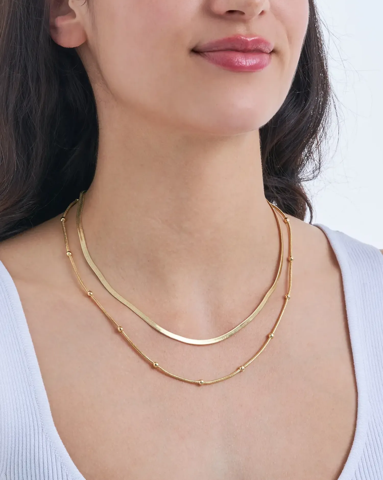 Bijou Brigitte Layering-Ketten|Basics>Layering Kette - Pure Grace gold