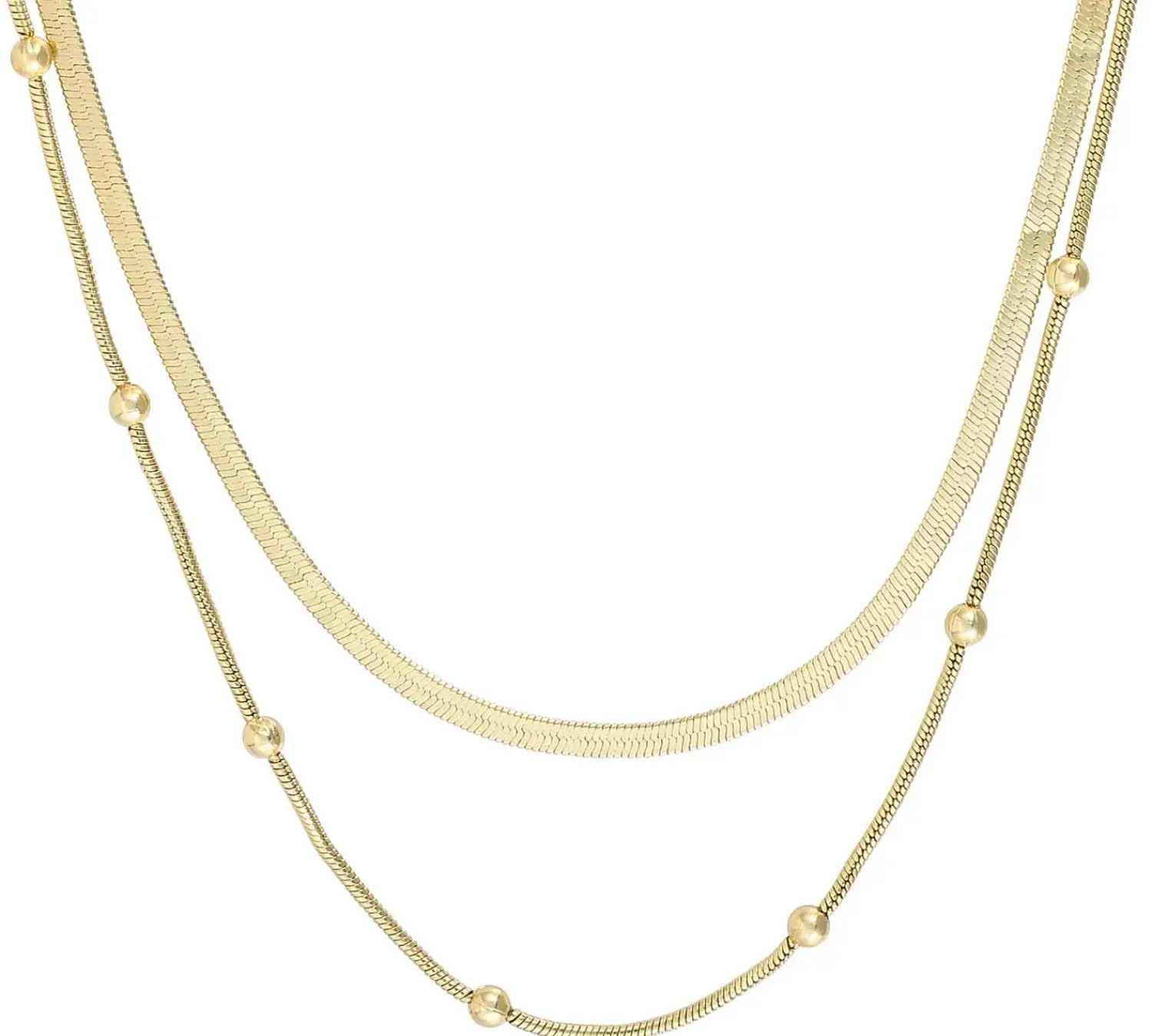 Bijou Brigitte Layering-Ketten|Basics>Layering Kette - Pure Grace gold