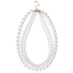 Bijou Brigitte Layering-Ketten|Perlenschmuck>Layering Kette - Pure Pearl weiß