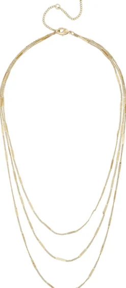 Bijou Brigitte Layering-Ketten|Ketten Gold>Layering Kette - Shiny gold