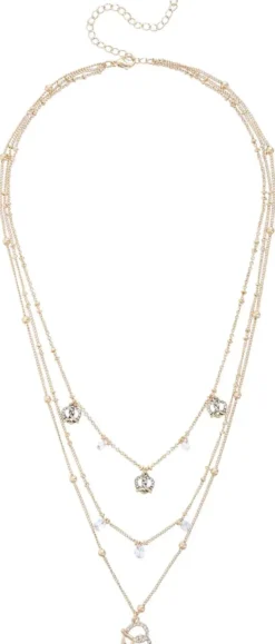 Bijou Brigitte Layering-Ketten>Layering Kette - Sparkling Pretzel gold