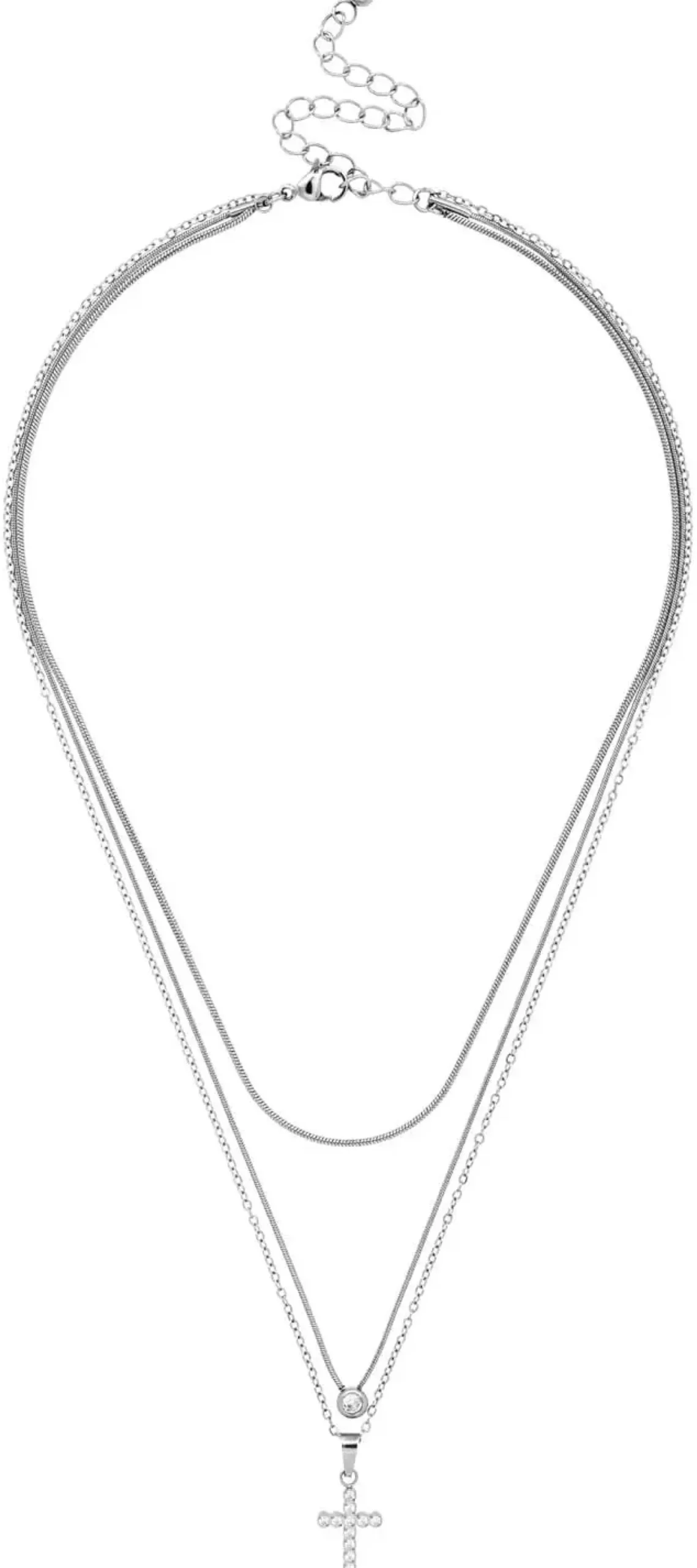 Bijou Brigitte Layering-Ketten|Edelstahlketten>Layering-Kette - Steel Grace silber