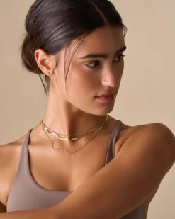 Bijou Brigitte Edelstahlschmuck In Gold|Layering-Ketten>Layering Kette - Steel Spark gold