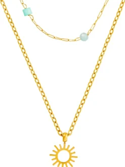 Bijou Brigitte Edelstahlschmuck In Gold|Layering-Ketten><noscript><img width=
