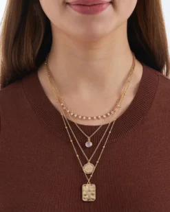 Bijou Brigitte Layering-Ketten|Boho-Schmuck>Layering Kette - Summer Four gold