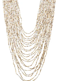 Bijou Brigitte Layering-Ketten|Statement-Ketten>Layering Kette - Summer Goddess braun, gold