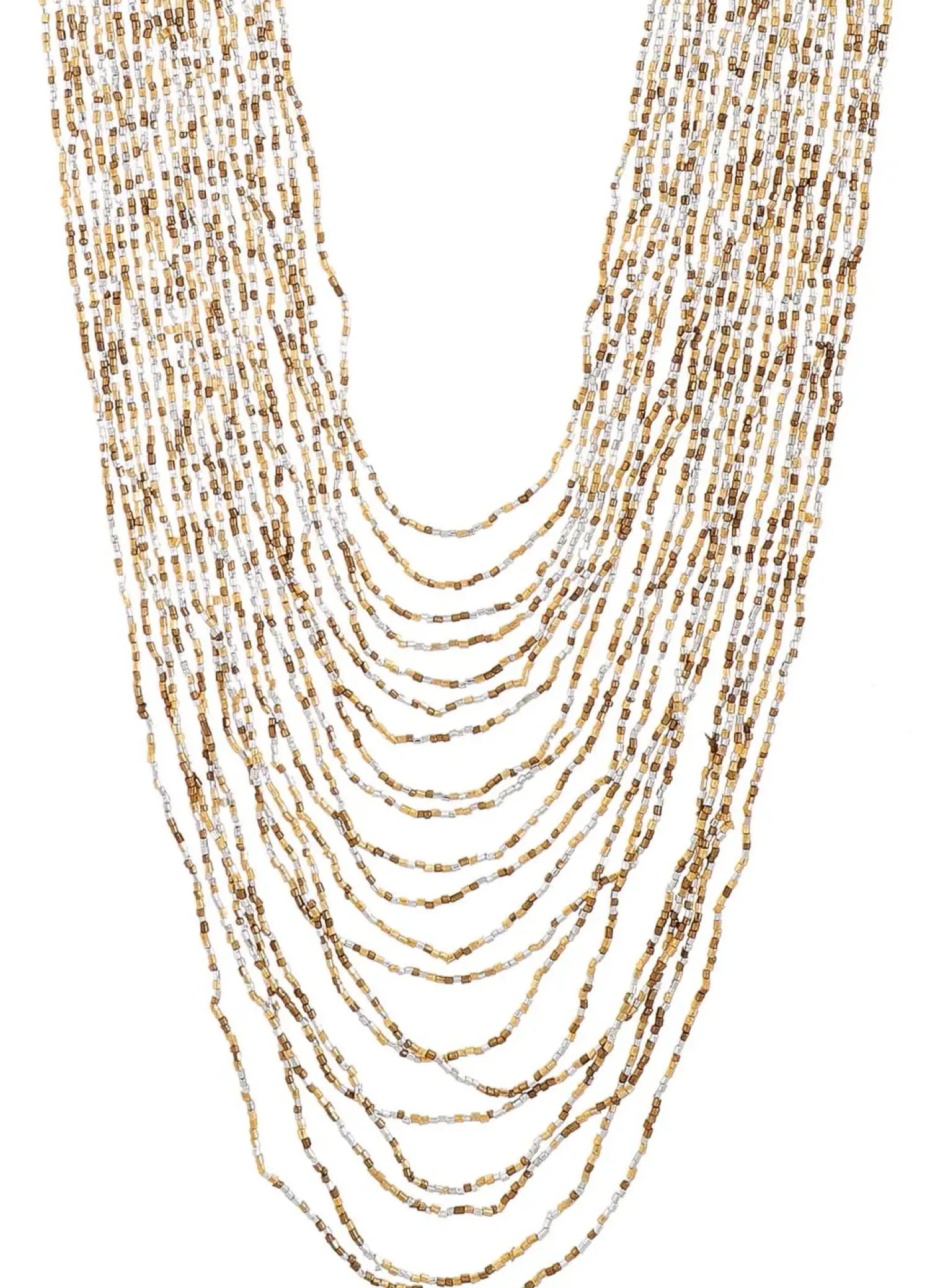 Bijou Brigitte Layering-Ketten|Statement-Ketten>Layering Kette - Summer Goddess braun, gold