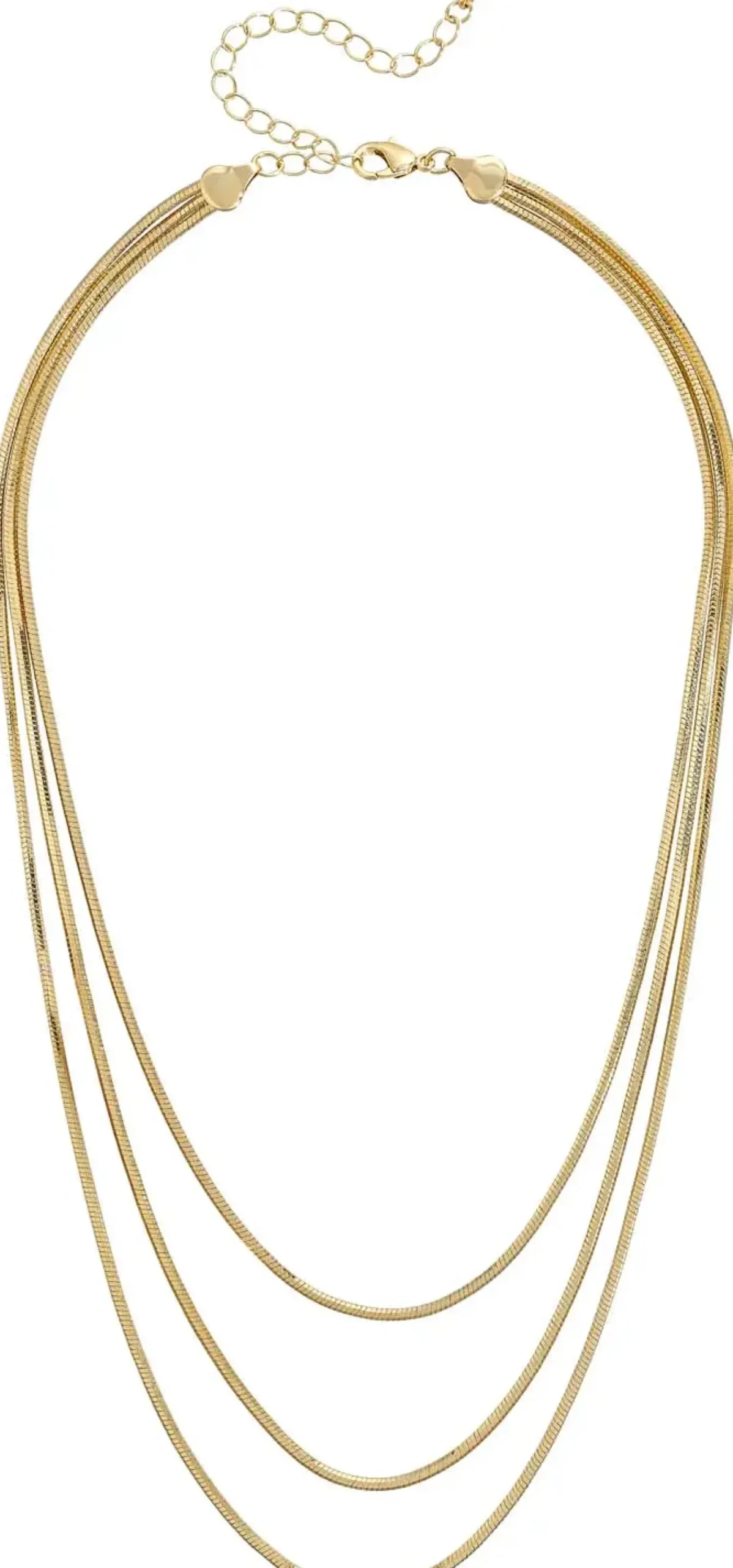 Bijou Brigitte Layering-Ketten|Basics>Layering Kette - Triple Glow gold