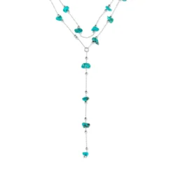 Bijou Brigitte Layering-Ketten>Layering Kette - Turquoise Flow türkis, silber