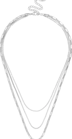 Bijou Brigitte Layering-Ketten|Edelstahlketten>Layering Kette - Various Designs silber