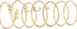Bijou Brigitte Ringe Mit Steinen|Ringe Gold>Midrings - Beautiful Leaves gold