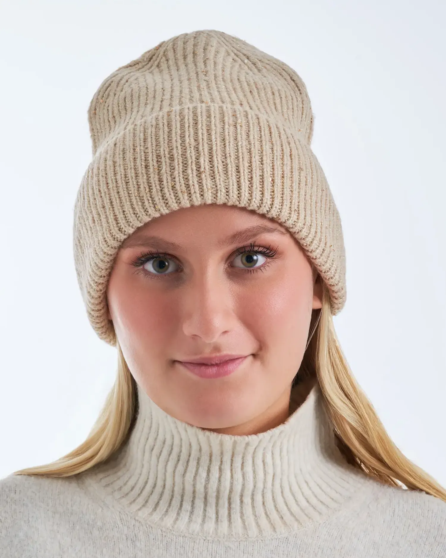 Bijou Brigitte Beanies|Mützen & Stirnbänder>Mütze - Brown Sparkle beige, braun
