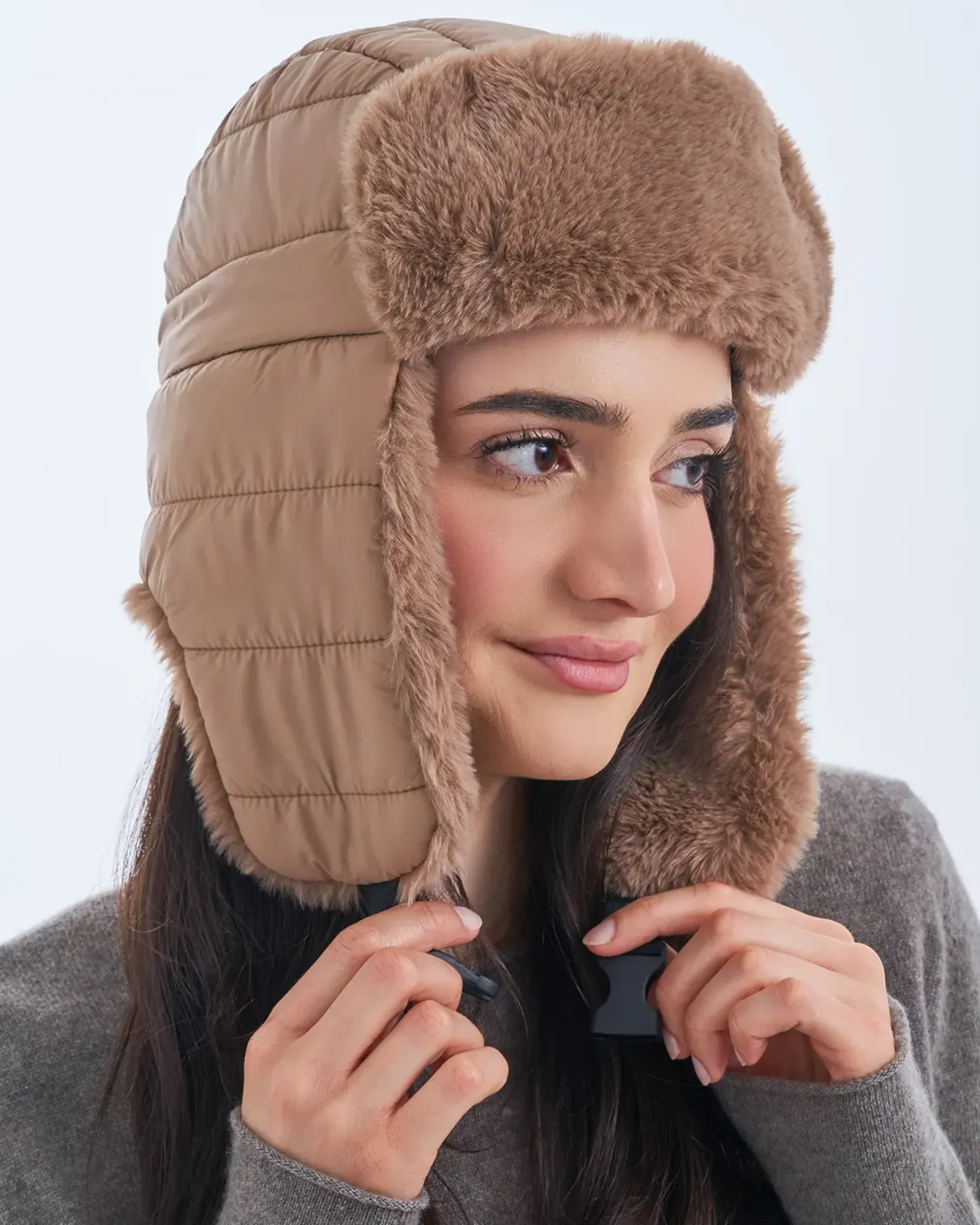 Bijou Brigitte Beanies|Mützen & Stirnbänder>Mütze - Caramel Fur braun