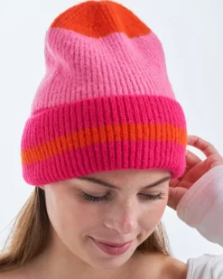 Bijou Brigitte Beanies|Mützen & Stirnbänder>Mütze - Colorful Softie orange, pink