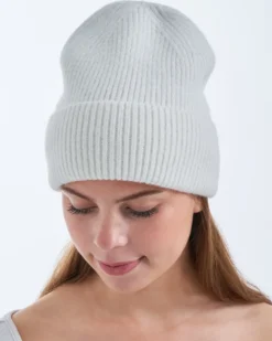 Bijou Brigitte Beanies|Mützen & Stirnbänder>Mütze - Shiny White weiß