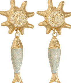 Bijou Brigitte Ohrringe Gold|Clips>Ohrclips - Big Sun gold