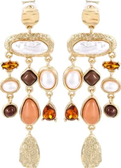 Bijou Brigitte Clips|Boho-Schmuck>Ohrclips - Boho Catch mehrfarbig