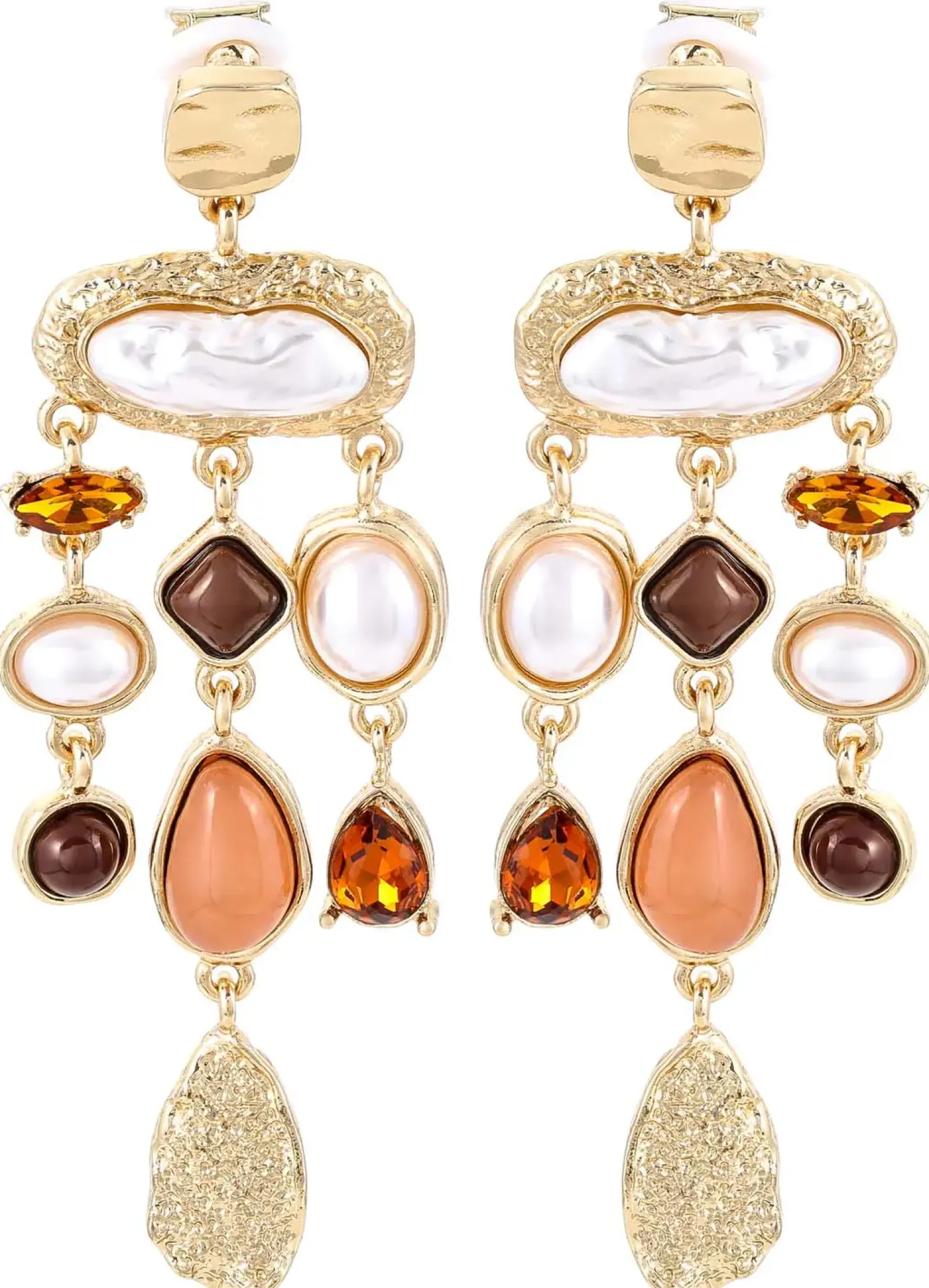 Bijou Brigitte Clips|Boho-Schmuck>Ohrclips - Boho Catch mehrfarbig