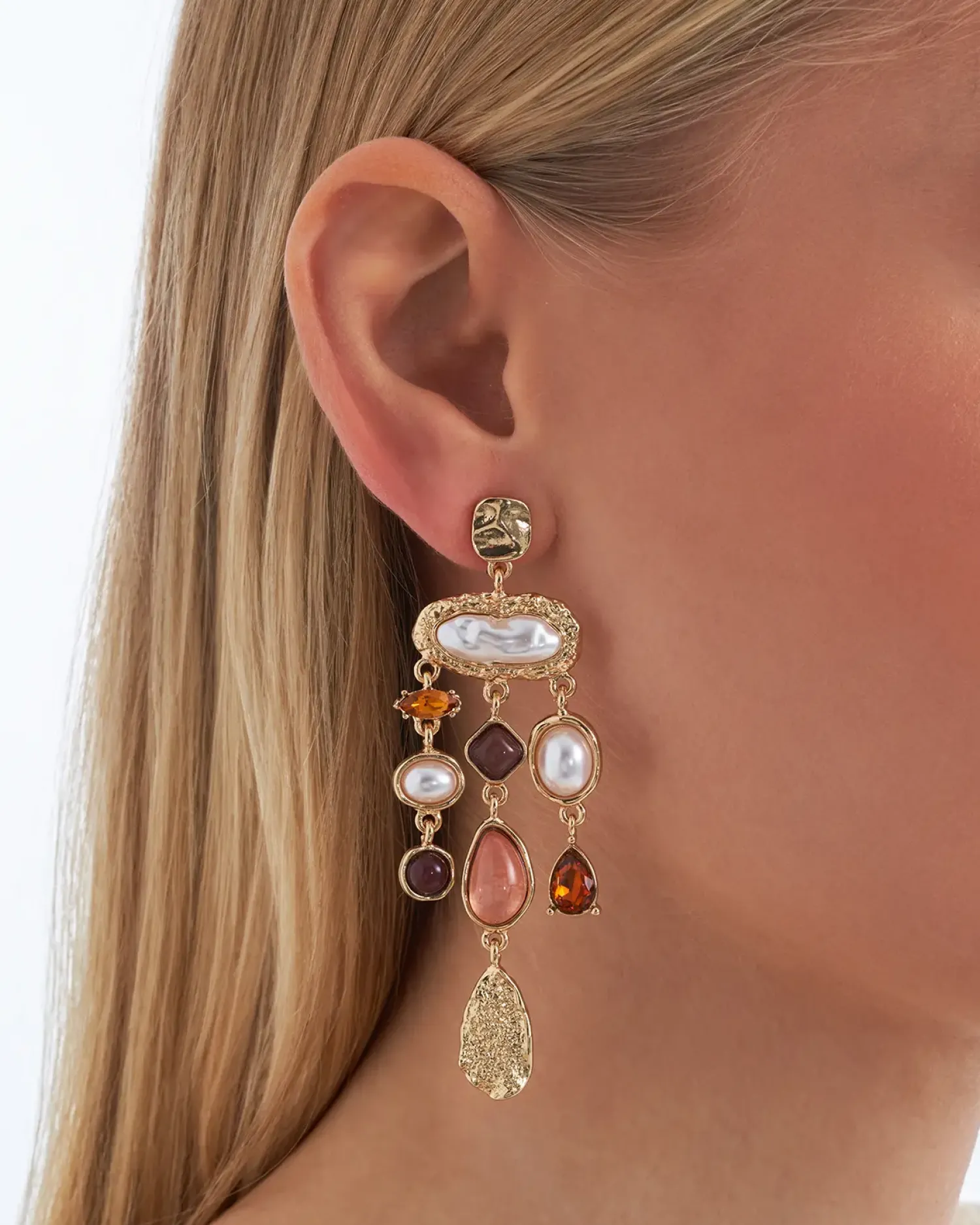 Bijou Brigitte Clips|Boho-Schmuck>Ohrclips - Boho Catch mehrfarbig