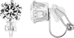 Bijou Brigitte Basics|Clips>Ohrclips - Classic Sparkle silber