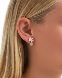 Bijou Brigitte Ohrringe Gold|Clips><noscript><img width=