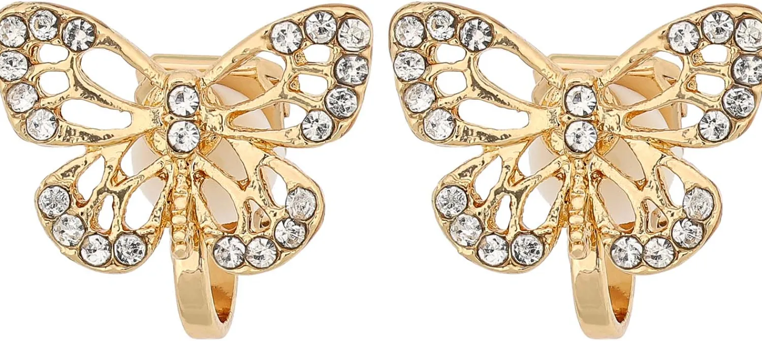 Bijou Brigitte Kinderschmuck|Ohrringe Gold>Ohrclips - en Butterfly gold