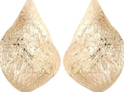 Bijou Brigitte Ohrringe Gold|Clips>Ohrclips - en Leaf gold