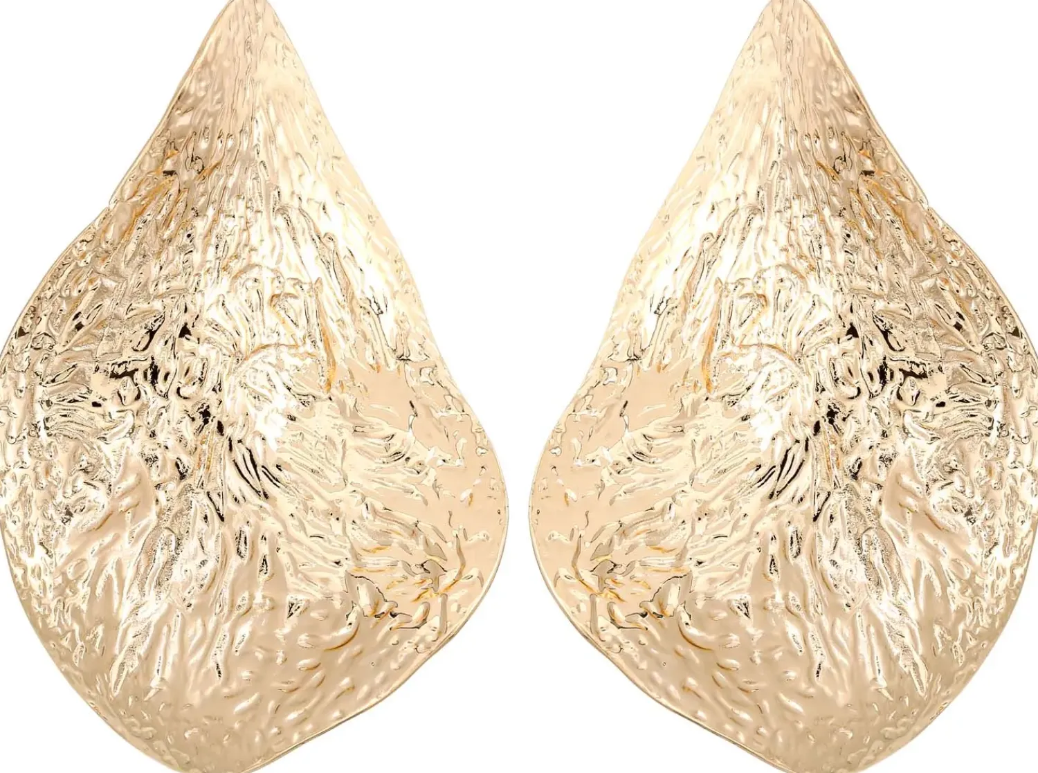 Bijou Brigitte Ohrringe Gold|Clips>Ohrclips - en Leaf gold