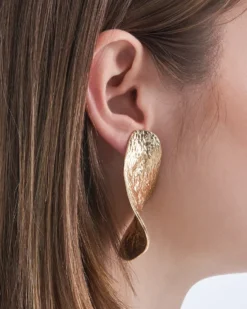 Bijou Brigitte Ohrringe Gold|Clips>Ohrclips - en Leaf gold