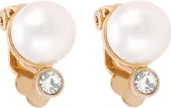 Bijou Brigitte Ohrringe Gold|Clips>Ohrclips - en Pearl gold