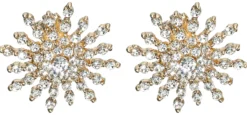 Bijou Brigitte Brautohrringe|Ohrringe Gold>Ohrclips - Gorgeous Shine gold
