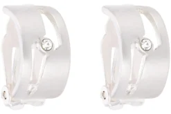 Bijou Brigitte Clips>Ohrclip - Silver Creole silber