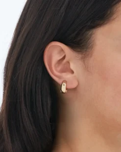 Bijou Brigitte Creolen|Ohrringe Gold>Ohrclips - Mini Shine gold
