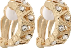 Bijou Brigitte Ohrringe Gold|Clips>Ohrclips – Nice Sparkle gold