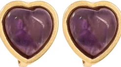 Bijou Brigitte Clips|Für Bestimmte Personen>Ohrclips - Purple Heart lila