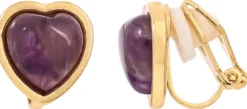 Bijou Brigitte Clips|Für Bestimmte Personen>Ohrclips - Purple Heart lila