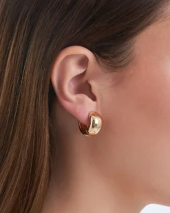 Bijou Brigitte Basics|Ohrringe Gold>Ohrclips - Shiny Classic gold