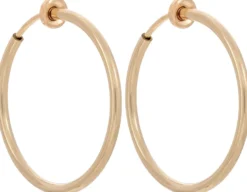 Bijou Brigitte Creolen|Ohrringe Gold>Ohrclips - Shiny Hoops gold
