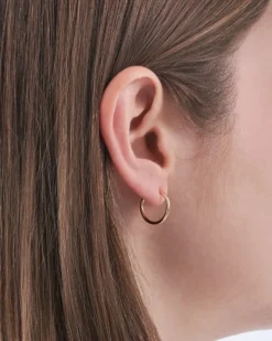Bijou Brigitte Creolen|Ohrringe Gold>Ohrclips - Small Hoops gold