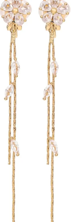 Bijou Brigitte Ohrringe Gold|Clips>Ohrclips -Twinkling Blossom gold