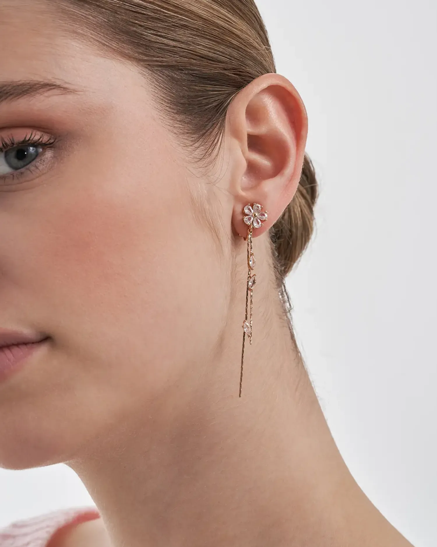 Bijou Brigitte Ohrringe Gold|Clips>Ohrclips -Twinkling Blossom gold