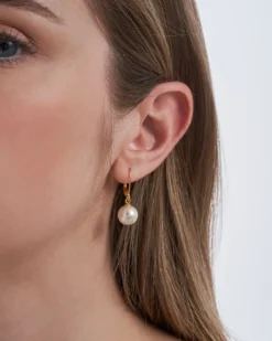 Bijou Brigitte Perlenschmuck|Brautohrringe>Ohrhänger - Amazing Pearl gold, weiß