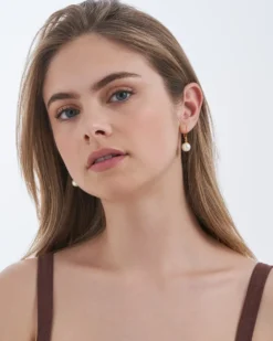 Bijou Brigitte Perlenschmuck|Brautohrringe>Ohrhänger - Amazing Pearl gold, weiß