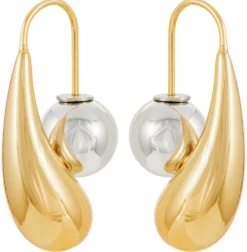 Bijou Brigitte Ohrringe Gold>Ohrhänger - Bicolor Wonder gold, silber