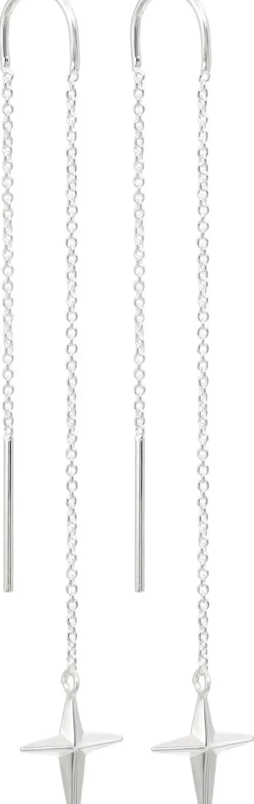 Bijou Brigitte Ohrringe 925Er Silber|Ohrringe 925Er Silber>Ohrhänger - Chain Cross silber