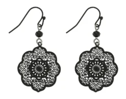 Bijou Brigitte Boho-Schmuck>Ohrhänger - Dark Mystery schwarz