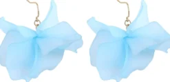 Bijou Brigitte Pastellschmuck|Blumenschmuck>Ohrhänger - Floral Allure blau