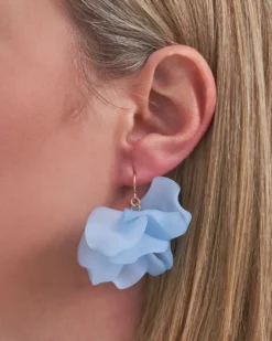 Bijou Brigitte Pastellschmuck|Blumenschmuck>Ohrhänger - Floral Allure blau